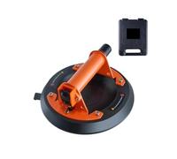 Ventosa a vuoto for vetro da 8"/10" con maniglia e scatola for il trasporto, strumento di sollevamento industriale for metallo, granito, piastrelle, pannelli di legno(1pc 8in Metal)