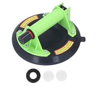 Ventosa a vuoto Sollevatore manuale a forte aspirazione Strumento di sollevamento del vetro per pavimenti in piastrelle di ceramica Gomma ABS Verde Nero Compatto Leggero
