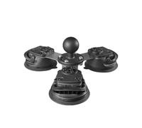 Ventosa a vuoto, Ventose Da 2 Pezzi, Tazza Tripla Con Sfera 1,5/38 Mm, Compatibile 3 Basi Per Montaggio Su Auto