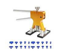 Ventosa Carrozzeria Auto Kit Strumenti Per Rimozione Ammaccature Senza Verniciatura Della Carrozzeria Dell'auto Set Strumenti Per Garage Con Aste Spinta Acciaio Inossidabile(Kit 1 21Pcs)