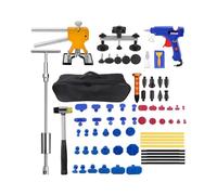 Ventosa Carrozzeria Auto Strumento Per La Rimozione Ammaccature Senza Vernice Per Carrozzeria Auto Rimozione Ammaccature Automobilistiche Aspirazione Martello Automatico T-Bar(Kit 3(77Pcs) B plug)