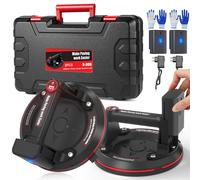 Ventosa Elettrica, 8" Ventose per Vetro, Ventosa per Piastrelle Con Display LCD,
