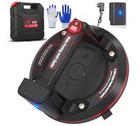 Ventosa Elettrica, 8" Ventose per Vetro, Ventosa per Piastrelle con Display LCD, 3000mAh Batteria, Ventose Professionali per Piastrelle, Marmo,Vetro, Capacità di Carico a 270kg (1 Pezzi)