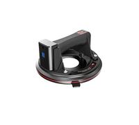 Ventosa elettrica a vuoto for piastrelle di vetro, capacità carico 200 kg, ventosa industriale da 8 pollici con pompa ad aria per cucitura(Black)