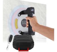 Ventosa elettrica a vuoto, sollevatore a ventosa per vetro da 8" e 440 libbre, display digitale, con maniglia + borsa per il trasporto, durata della batteria di 12 ore,forte aderenza,A