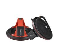 Ventosa elettrica for vuoto 200 kg Carico Display digitale a doppio strato Ventose for automatico for rifornimento d'aria for piastrelle di vetro(Red Type-C Terry)