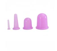 Ventosa facciale in silicone per rassodare la pelle, aumentare la circolazione, le linee sottili migliorano l'escrezione di elastina e i contorni del fluido linfatico, efficienza, non irritante