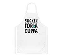 Ventosa For A Cuppa Chef Grembiule Tè Caffè Papà Giorno Mamme Compleanno Cucina