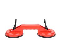 Ventosa in vetro Ventosa A Testa Singola/doppia Estrattore Per Ammaccature In Plastica Rossa Per Ammaccature Estrattore Per Pavimenti In Piastrelle Pannello Per Porte Strumento(Double)