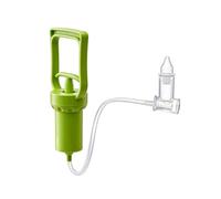 Ventosa nasale riutilizzabile, punta rimovibile in silicone, aspirazione muco con design morbido, detergente per naso in silicone morbido, ventosa nasale con presa facile, rimozione muco per enf