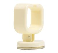 Ventosa per asciugacapelli, non 4 x 58 mm, 1 confezione con ventosa, adatta per bagno e conservazione, riducendo efficacemente il disordine per garantire un'installazione senza problemi (beige)