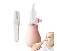 Ventosa per il naso del bambino, aspiratore per il naso per bambini piccoli - Succhianaso morbido e delicato, sicuro per i bambini - Aspirazione del naso efficace e portatile per bambini, ragazzi e ra