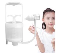 Ventosa per naso per bambini piccoli, ventosa per aspirapolvere nasale manuale per bambini Booger Sucker | estrattore per mano per pulire i passaggi nasali, estrattore di escrementi nasali