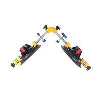 Ventosa per Piastrelle, Controsoffitto in granito con setter for giunture a cascata da 2 pezzi da 90 gradi 8 pollici con strumenti di installazione manuale for custodia professionale