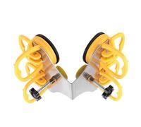 Ventosa per Piastrelle, Strumento di installazione for giunzioni da 90 gradi for piani di lavoro, in acciaio inossidabile for granito, marmo e vetro.