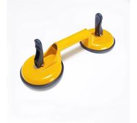 Ventose for il sollevamento del vetro, supporto for maniglia a vuoto for impieghi gravosi, for sollevare piastrelle for pavimenti, riparazione parabrezza auto, utensili manuali for l'edilizia(Yellow)