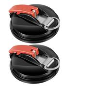 Ventose, Ganci a ventosa Forte ventosa for telo laterale for auto, bagno da campeggio per Metallo, Piastrelle(2pcs)