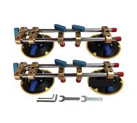 Ventose in Vetro 2 pezzi senza giunture for pietra setter manuale in gomma for livellamento sottovuoto strumenti for l'installazione del controsoffitto in granito domestico