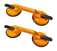 Ventose in vetro resistente in alluminio con manico per piastra sottovuoto, ganci per sollevare grandi vetri/piastrelle, sollevatore a ventosa per vetri/vetri/cuscinetto per sollevamento/estrattore