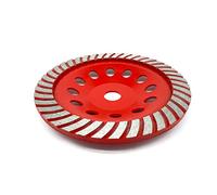 Ventose, incastonatori per pietra, 7 '' 180mm Turbo Diamante Diamante Tazza tazza Segmento Sgrinamento della ruota della mola for la smerigliatrice dell'angolo Strumento abrasivo del granito del grani