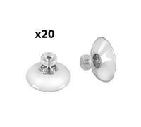 Ventose multiuso, 20 pz Ø 40 mm • Con attacco a vite M5 x 0,8 Adatte per SET