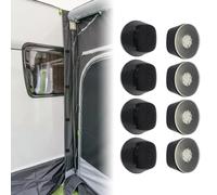 Ventose per tenda da sole Dometic Kampa Limpet Fix System, 8 pezzi | Ventose Twist-Lock per tenda da roulotte, forte forza di tenuta, parti di ricambio per Kampa Limpet Fix Kit System