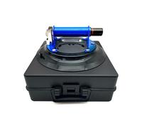 Ventose per vetro, Ventosa a vuoto da 10 pollici con manico in metallo resistente e pompa in ABS for piastrelle in vetro Strumento for il trasporto del sollevatore for impieghi gravosi