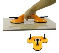 ventose per vetro Ventosa for vetro, sollevatore a vuoto for impieghi gravosi, 200 libbre, strumento for il trasporto di piastrelle for specchi in granito con piastra presa(Type 4)