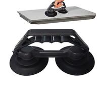 Ventose Per Vetro,Ventosa Per Vuoto Con Manico Ergonomico - Manico Ergonomico Doppio Artiglio Strumento A Mano Risparmia Lavoro Forte Sollevatore Per Parabrezza Marmo Acquario