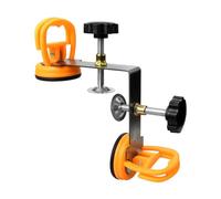 Ventose Vetro, Strumento di installazione durevole for piani di lavoro, angolo retto for piastrelle, lastre di vetro, pietra, granito, marmo(Double Suction Cup)