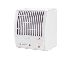VENTS Ventilatore Da Parete Radiale 30 W Con Igrostato Timer 40 dB Bianco [EEK: Non valutato]