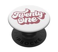 Ventuno 21 Anni per le donne per il suo 21 ° compleanno PopSockets PopGrip Adesivo