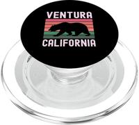 Ventura - Orso californiano retrò County Oxnard Beach 805, rosa PopSockets PopGrip per MagSafe