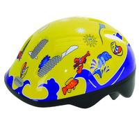 Ventura Sea World Casco, Unisex Bambini, Giallo, 50-57 cm
