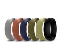 Ventureborn Adventure Collection - Anelli classici in silicone per esterni, design comodo, flessibile e sicuro, 13, Silicone, Non pietra preziosa