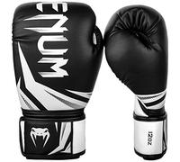 Venum Challenger 3.0, Guantoni da Boxe Unisex - Adulto, Black/White, 12 Oz
