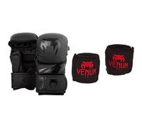 Venum Challenger 3.0, Guantoni Da mma Sparring Unisex Adulto, Nero/Nero, M & Kon