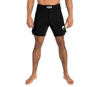 Venum Contender Men's Fight Shorts Pantaloncini, Nero/Bianco, L Lunga Uomo