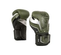 Venum Elite Evo Boxing Gloves - Khaki/Silver
