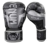 Venum Elite guanti da boxe - Nero/Camouflage scuro - 10 Oz