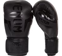 Venum Elite Guanti da Boxe, Unisex - Adulto, Nero (Opaco), 12 oz