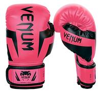 Venum Elite - Guanti da boxe unisex, per bambini, fluorescenti, rosa, taglia: M (taglia produttore: M)