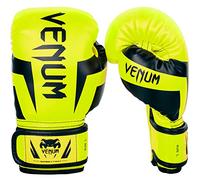 Venum, Elite - Guantoni da Boxe per Bambini, Unisex, S, Giallo Fluo