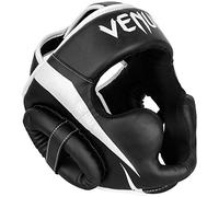 Venum Elite Headgear, Casco da Pugilato Unisex - Adulto, Nero/Bianco, Taille Unique