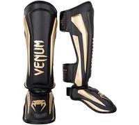 Venum Elite, Parastinchi da Boxe Unisex, Nero/Oro, L