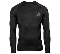 Venum G-Fit, Rashguard-Maniche Lunghe Uomo, Nero, XL