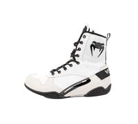Venum Elite Boxing Shoes - White/Black