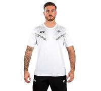 VENUM UFC Adrenaline Men's Replica Maglietta a Maniche Corte - Bianco - S