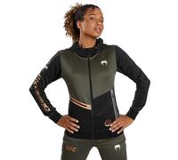 Venum UFC Adrenaline Women's Fight Week Zip Hoodie - Khaki/Bronze - M