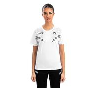 VENUM UFC Adrenaline Women's Replica Maglietta a Maniche Corte - Bianco - XS